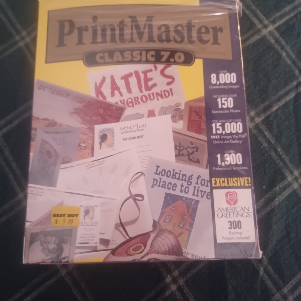 PrintMaster Classic 7.0 Software